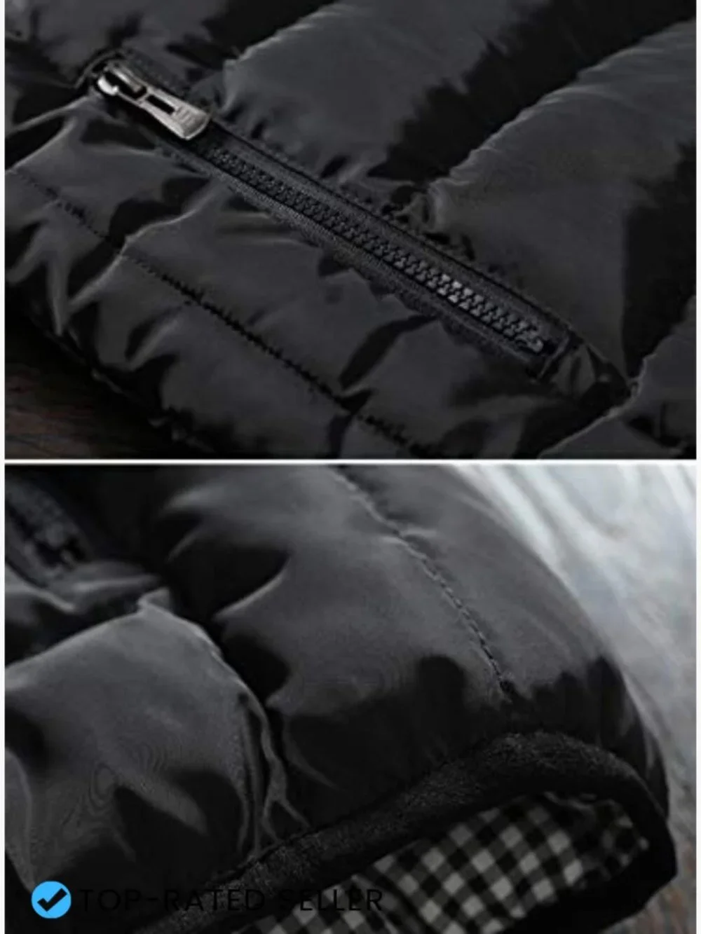 Men's Quilted Padded Vest Sleeveless Lightweight Insulated Windproof Outdoor
